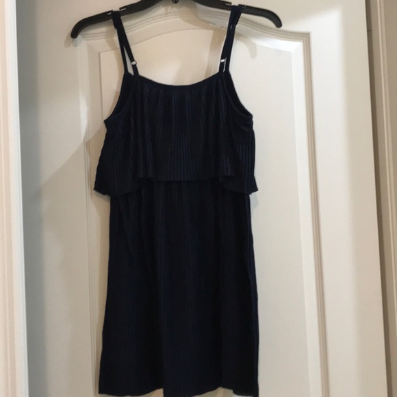 Navy top by Xai. Size Large - Picture 5 of 8